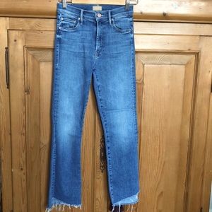 Mother The Insider Step Fray Size 24 Hey Sun